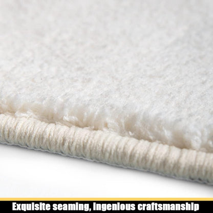 Ultra Soft Small Bathroom Rugs Cartoon Non Slip Oval Bath Mat for Bathtub Super Absorbent Washable Thick Plush Doormat Shaggy Shower Floor Bathmat Cute Indoor Door Mats 16" X 24"/Lemon