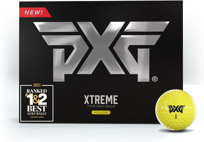 Golf Xtreme Tour Golf Balls for Men, 12 Pack, 4 Sleeves