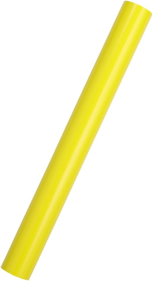 Gift Wrap - Glossy Wrapping Paper - 26.3 Sq Ft (17 in x 18 Ft) - Glossy Yellow - Roll Sold Individually