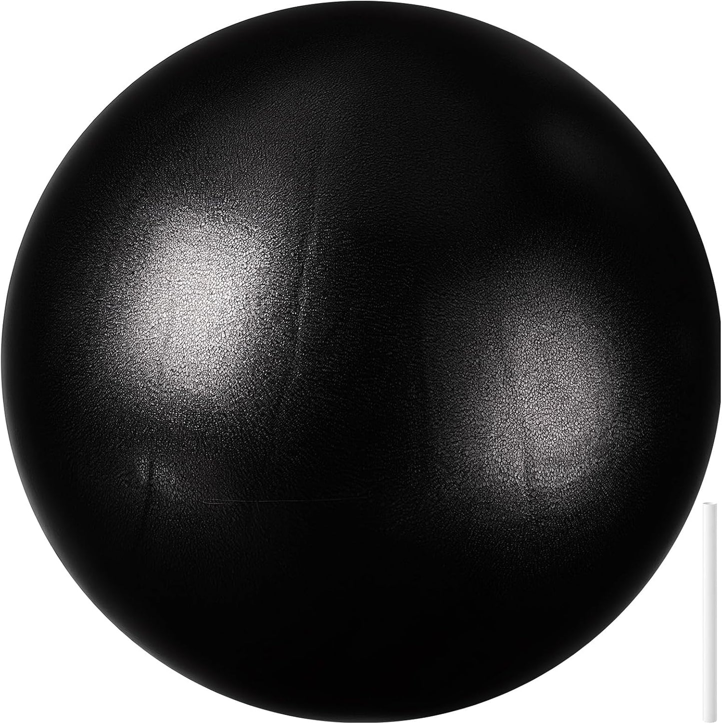 1 pcs Small Exercise Ball Mini Pilates Ball 9 Inch Anti Burst Yoga Ball for Stability, Workout, Barre, Core Strength, Physical Therapy, Balance, Stretching at Home Gym Class