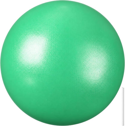 1 pcs Small Exercise Ball Mini Pilates Ball 9 Inch Anti Burst Yoga Ball for Stability, Workout, Barre, Core Strength, Physical Therapy, Balance, Stretching at Home Gym Class