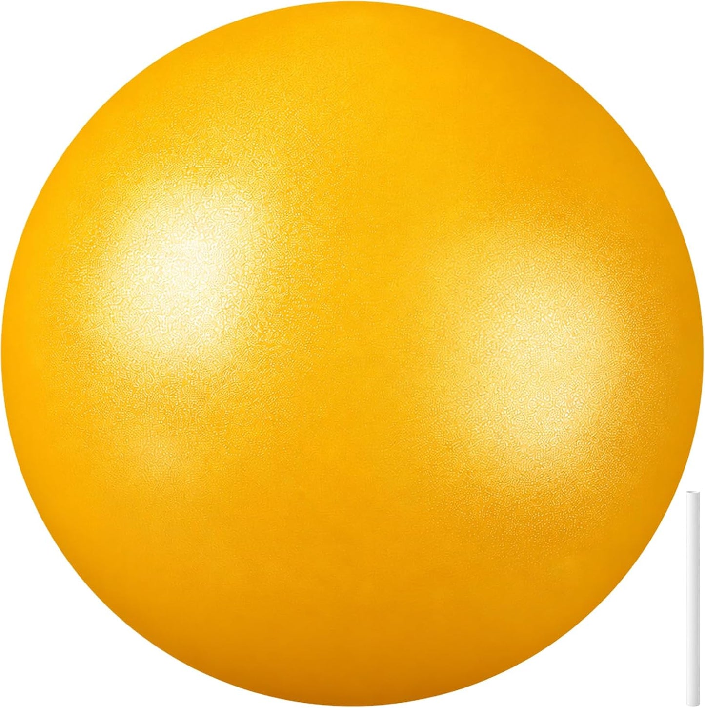 1 pcs Small Exercise Ball Mini Pilates Ball 9 Inch Anti Burst Yoga Ball for Stability, Workout, Barre, Core Strength, Physical Therapy, Balance, Stretching at Home Gym Class