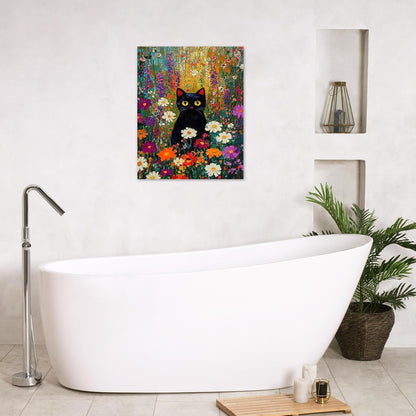 Farmhouse Yellow Floral Wall Art for Living Room, Country Wildflower and Leaf on Rustic Wood Canvas Wall Art Nature Botanical Flower Pictures for Bedroom Bathroom Wall Decor,16L X 12W inches