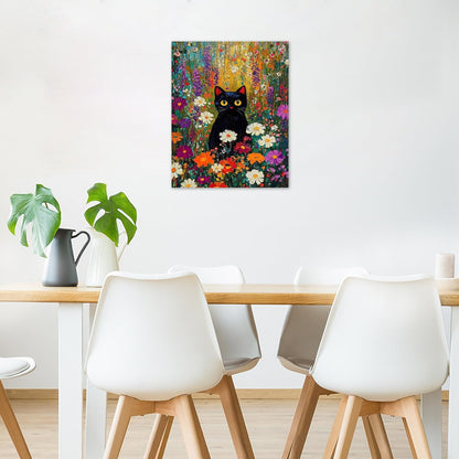 Farmhouse Yellow Floral Wall Art for Living Room, Country Wildflower and Leaf on Rustic Wood Canvas Wall Art Nature Botanical Flower Pictures for Bedroom Bathroom Wall Decor,16L X 12W inches
