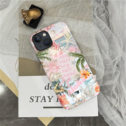Case Designed for iPhone 17, Hybrid 2-Layer Case, Military-Grade Protection Durable Shockproof Anti-Scratch Phone Case, Lemon Summer Collage