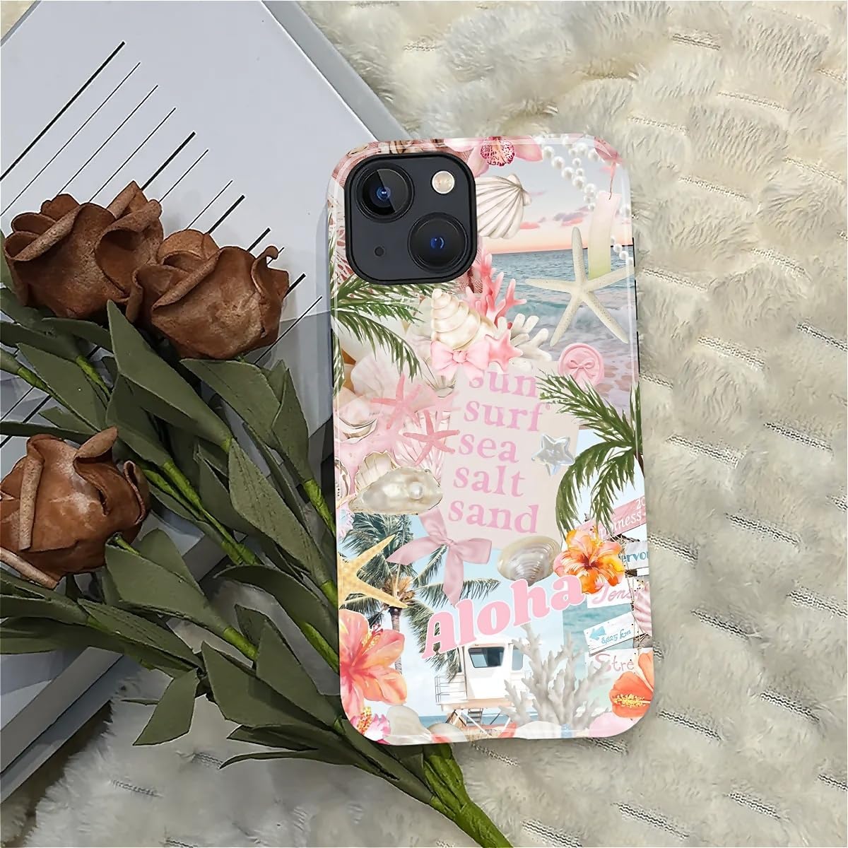 Case Designed for iPhone 17, Hybrid 2-Layer Case, Military-Grade Protection Durable Shockproof Anti-Scratch Phone Case, Lemon Summer Collage