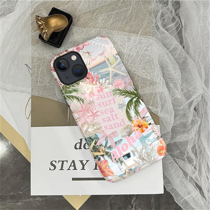 Case Designed for iPhone 17, Hybrid 2-Layer Case, Military-Grade Protection Durable Shockproof Anti-Scratch Phone Case, Lemon Summer Collage