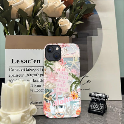 Case Designed for iPhone 17, Hybrid 2-Layer Case, Military-Grade Protection Durable Shockproof Anti-Scratch Phone Case, Lemon Summer Collage