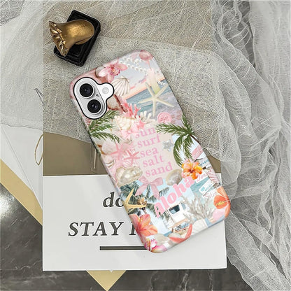 Case Designed for iPhone 17, Hybrid 2-Layer Case, Military-Grade Protection Durable Shockproof Anti-Scratch Phone Case, Lemon Summer Collage