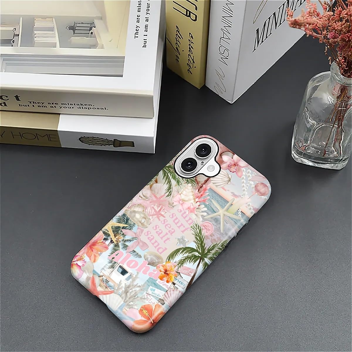 Case Designed for iPhone 17, Hybrid 2-Layer Case, Military-Grade Protection Durable Shockproof Anti-Scratch Phone Case, Lemon Summer Collage