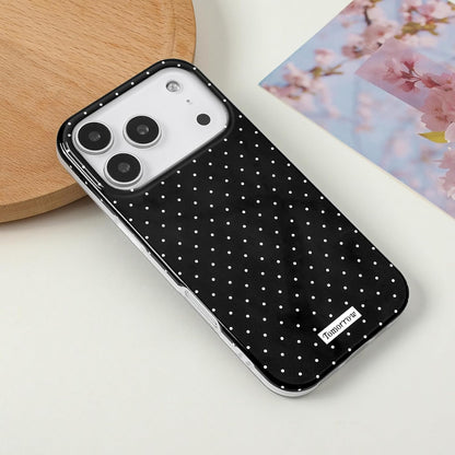 Compatible with iPhone 13/iPhone 14 Case with Cute Fashion Polka Dot Aesthetics Design Simple Cases for Soft TPU Slim Protection Cover-Lemon-Yellow