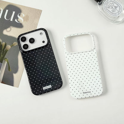 Compatible with iPhone 13/iPhone 14 Case with Cute Fashion Polka Dot Aesthetics Design Simple Cases for Soft TPU Slim Protection Cover-Lemon-Yellow