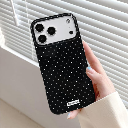Compatible with iPhone 13/iPhone 14 Case with Cute Fashion Polka Dot Aesthetics Design Simple Cases for Soft TPU Slim Protection Cover-Lemon-Yellow