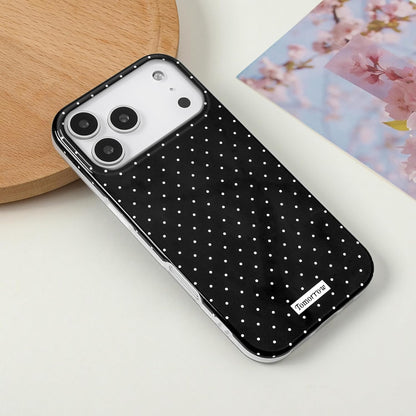 Compatible with iPhone 13/iPhone 14 Case with Cute Fashion Polka Dot Aesthetics Design Simple Cases for Soft TPU Slim Protection Cover-Lemon-Yellow