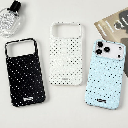 Compatible with iPhone 13/iPhone 14 Case with Cute Fashion Polka Dot Aesthetics Design Simple Cases for Soft TPU Slim Protection Cover-Lemon-Yellow