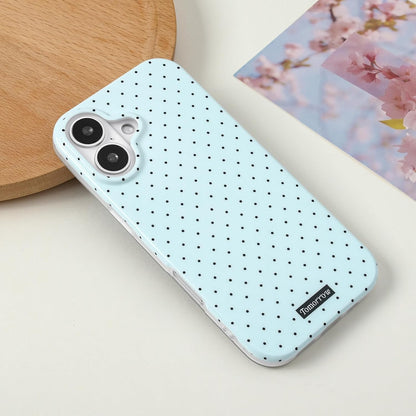 Compatible with iPhone 13/iPhone 14 Case with Cute Fashion Polka Dot Aesthetics Design Simple Cases for Soft TPU Slim Protection Cover-Lemon-Yellow