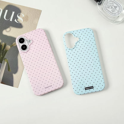 Compatible with iPhone 13/iPhone 14 Case with Cute Fashion Polka Dot Aesthetics Design Simple Cases for Soft TPU Slim Protection Cover-Lemon-Yellow