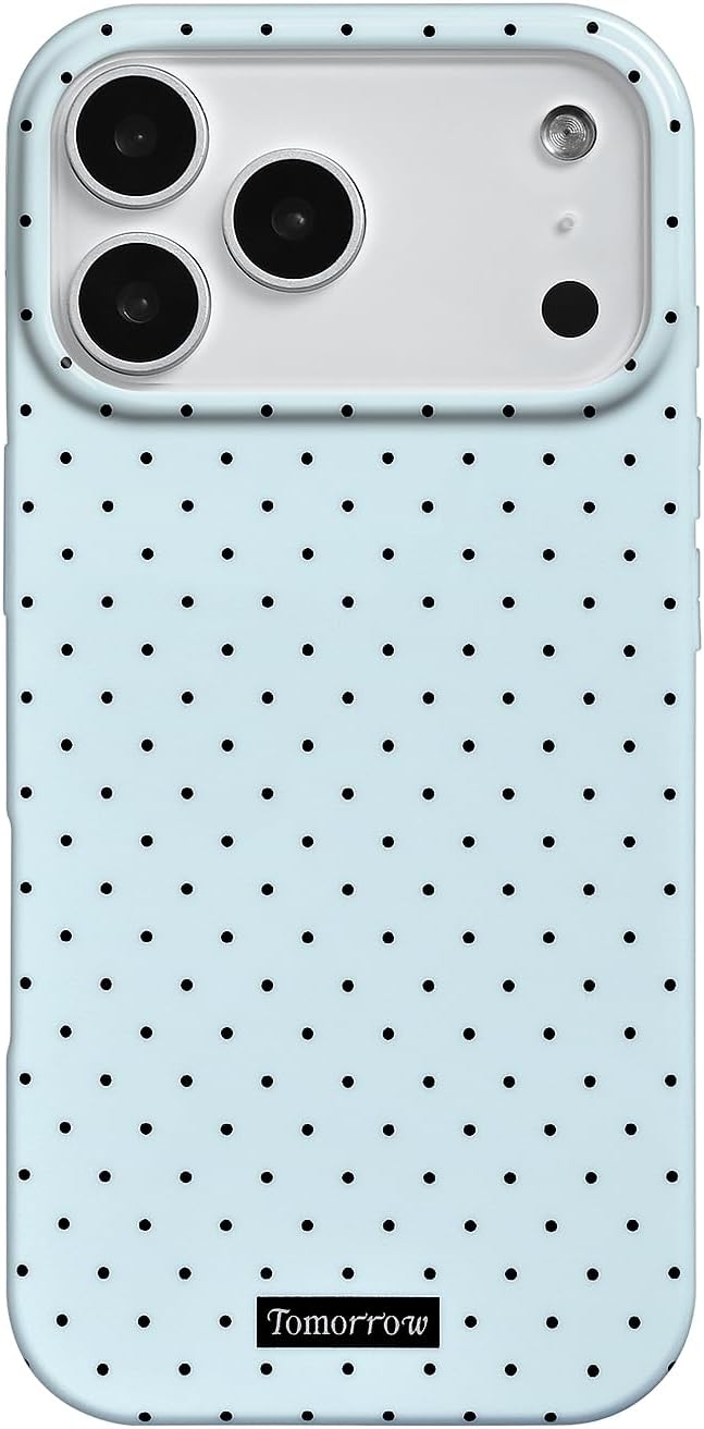 Compatible with iPhone 13/iPhone 14 Case with Cute Fashion Polka Dot Aesthetics Design Simple Cases for Soft TPU Slim Protection Cover-Lemon-Yellow