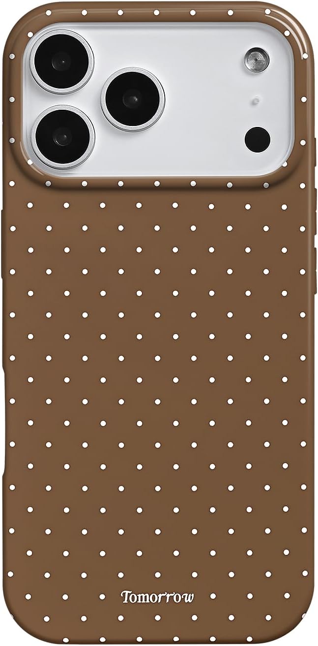 Compatible with iPhone 13/iPhone 14 Case with Cute Fashion Polka Dot Aesthetics Design Simple Cases for Soft TPU Slim Protection Cover-Lemon-Yellow