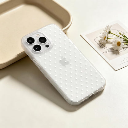 Compatible with iPhone 13/iPhone 14 Case with Cute Fashion Polka Dot Aesthetics Design Simple Cases for Soft TPU Slim Protection Cover-Lemon-Yellow