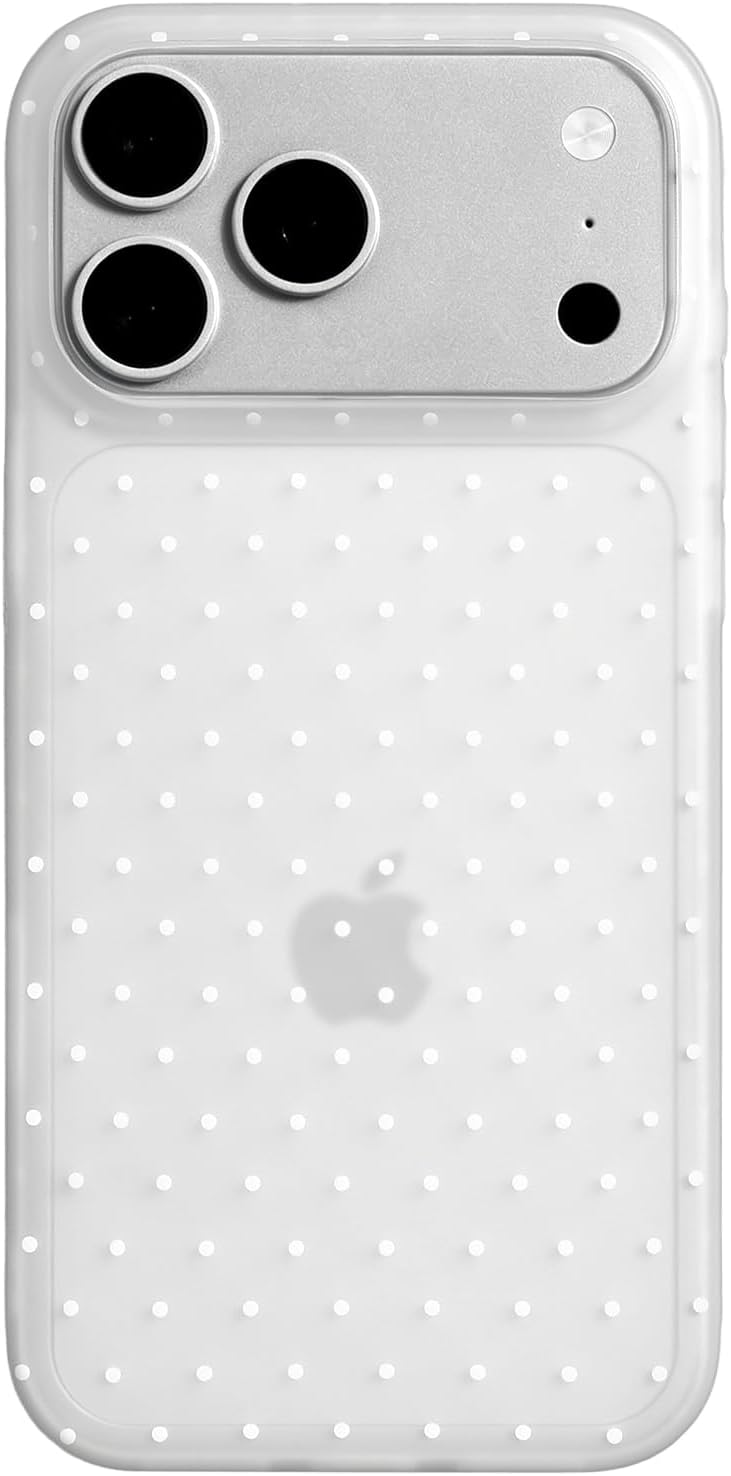 Compatible with iPhone 13/iPhone 14 Case with Cute Fashion Polka Dot Aesthetics Design Simple Cases for Soft TPU Slim Protection Cover-Lemon-Yellow