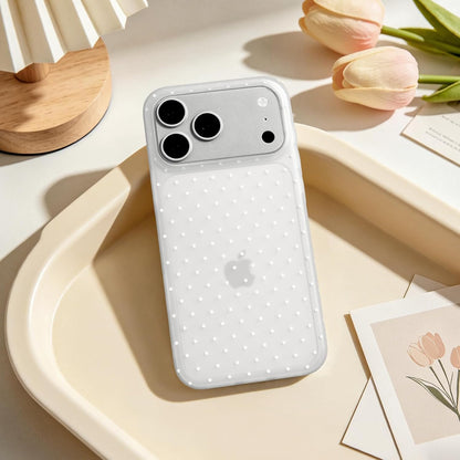Compatible with iPhone 13/iPhone 14 Case with Cute Fashion Polka Dot Aesthetics Design Simple Cases for Soft TPU Slim Protection Cover-Lemon-Yellow