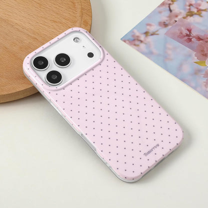 Compatible with iPhone 13/iPhone 14 Case with Cute Fashion Polka Dot Aesthetics Design Simple Cases for Soft TPU Slim Protection Cover-Lemon-Yellow