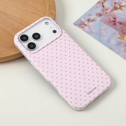 Compatible with iPhone 13/iPhone 14 Case with Cute Fashion Polka Dot Aesthetics Design Simple Cases for Soft TPU Slim Protection Cover-Lemon-Yellow