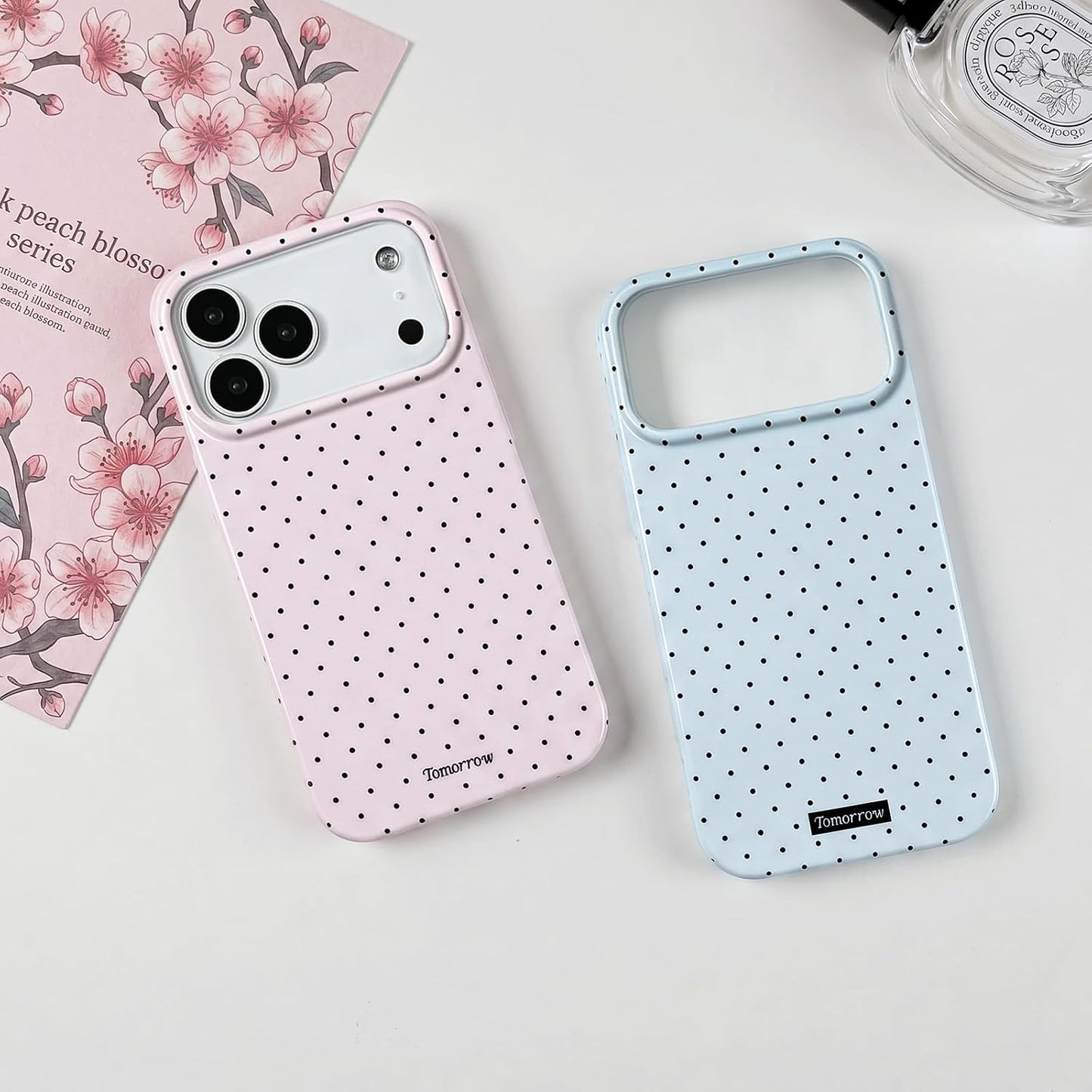 Compatible with iPhone 13/iPhone 14 Case with Cute Fashion Polka Dot Aesthetics Design Simple Cases for Soft TPU Slim Protection Cover-Lemon-Yellow