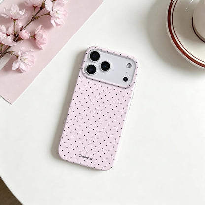 Compatible with iPhone 13/iPhone 14 Case with Cute Fashion Polka Dot Aesthetics Design Simple Cases for Soft TPU Slim Protection Cover-Lemon-Yellow