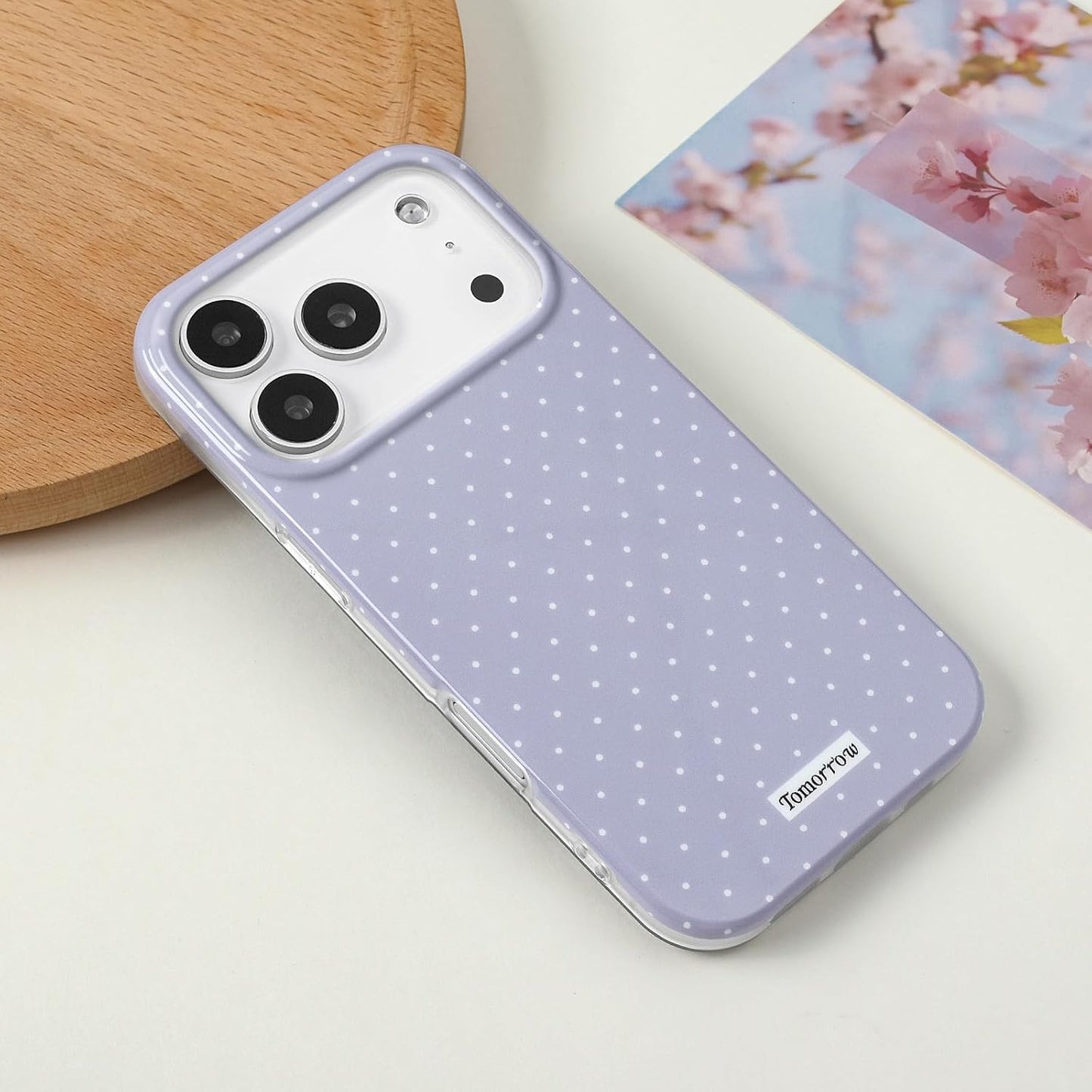 Compatible with iPhone 13/iPhone 14 Case with Cute Fashion Polka Dot Aesthetics Design Simple Cases for Soft TPU Slim Protection Cover-Lemon-Yellow