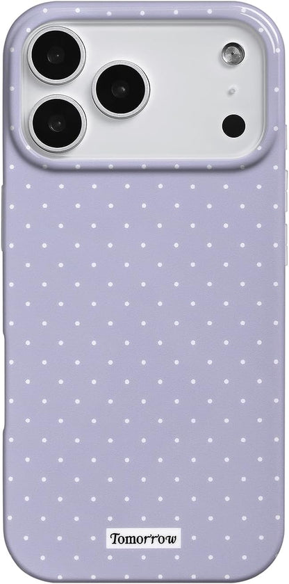 Compatible with iPhone 13/iPhone 14 Case with Cute Fashion Polka Dot Aesthetics Design Simple Cases for Soft TPU Slim Protection Cover-Lemon-Yellow