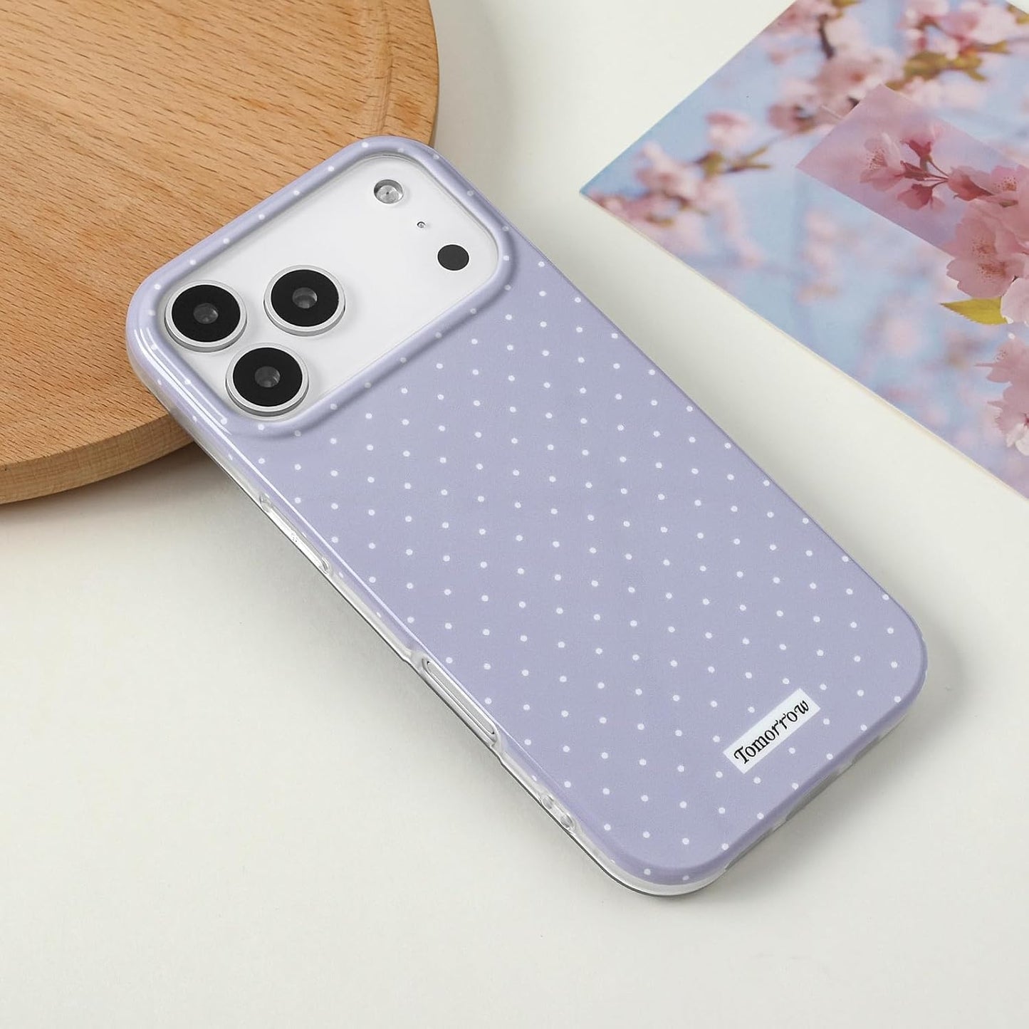 Compatible with iPhone 13/iPhone 14 Case with Cute Fashion Polka Dot Aesthetics Design Simple Cases for Soft TPU Slim Protection Cover-Lemon-Yellow