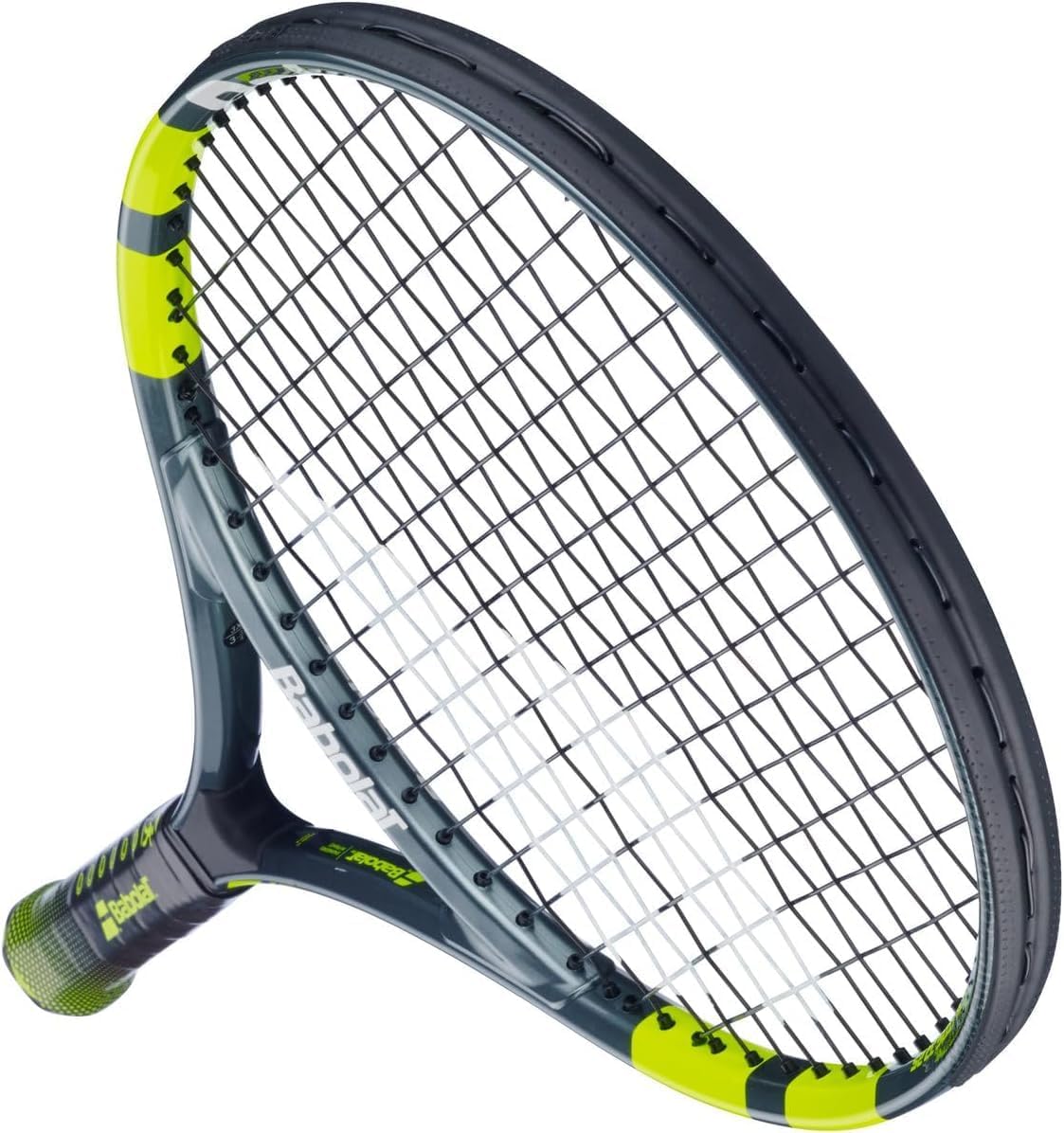 Carlitos Junior 25 Inch Tennis Racquet, Grey/Yellow