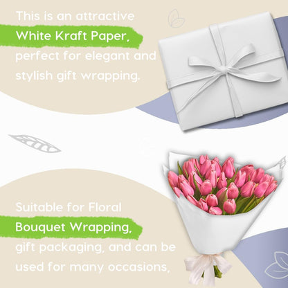 36" x 2,520" (210') Lemon Yellow Kraft Craft Paper Roll for Gift Wrapping Bulletin Board Bouquet Flower Art Packing Parcel Table Covering 80GSM 55LB (Lemon Yellow, 36" x 210')
