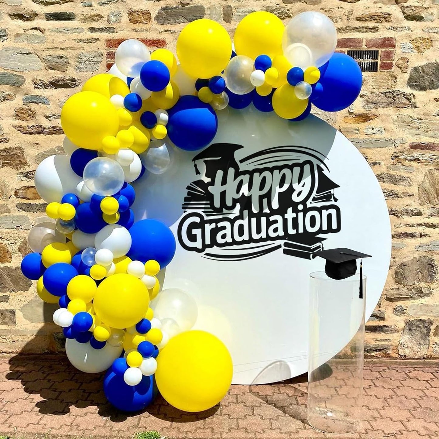 Sunflower Yellow Gold Balloons - 12 Inch Sunflower Bee Theme with Metallic Gold Confetti Balloon for Kids Birthday Baby Shower Party Decorations