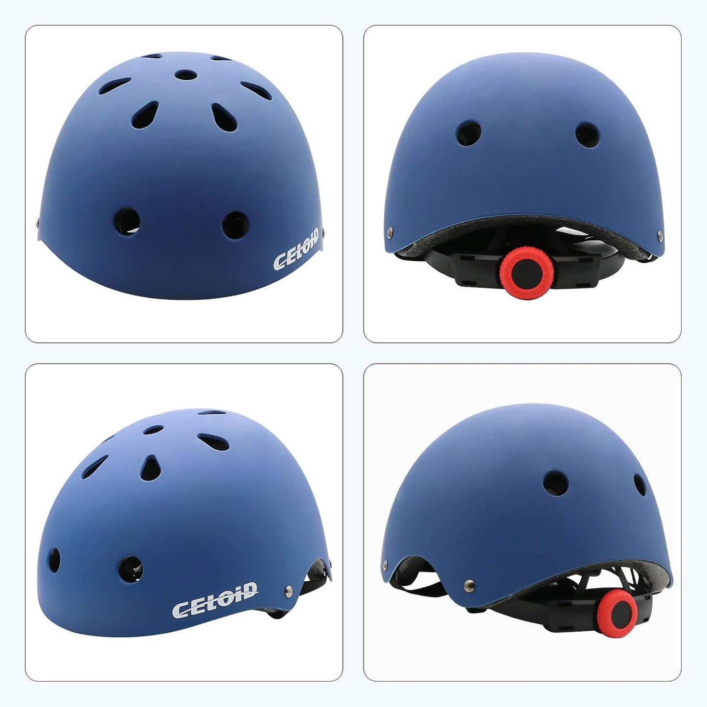 Kids Bike Skateboard Helmet Pad Set,Toddler Cyling Protective Gear Knee & Elbow Pads Wrist Guards for 5-8-10-12-14-16 Years Girls Boys Bicycle Scooter Roller Skate Inline Skating Rollerblading