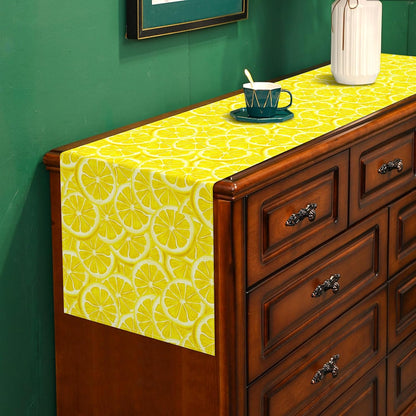 Summer Lemon Table Runner Lemon Party Decoration Lemonade Stand Dining Room Home Kitchen Table Decor