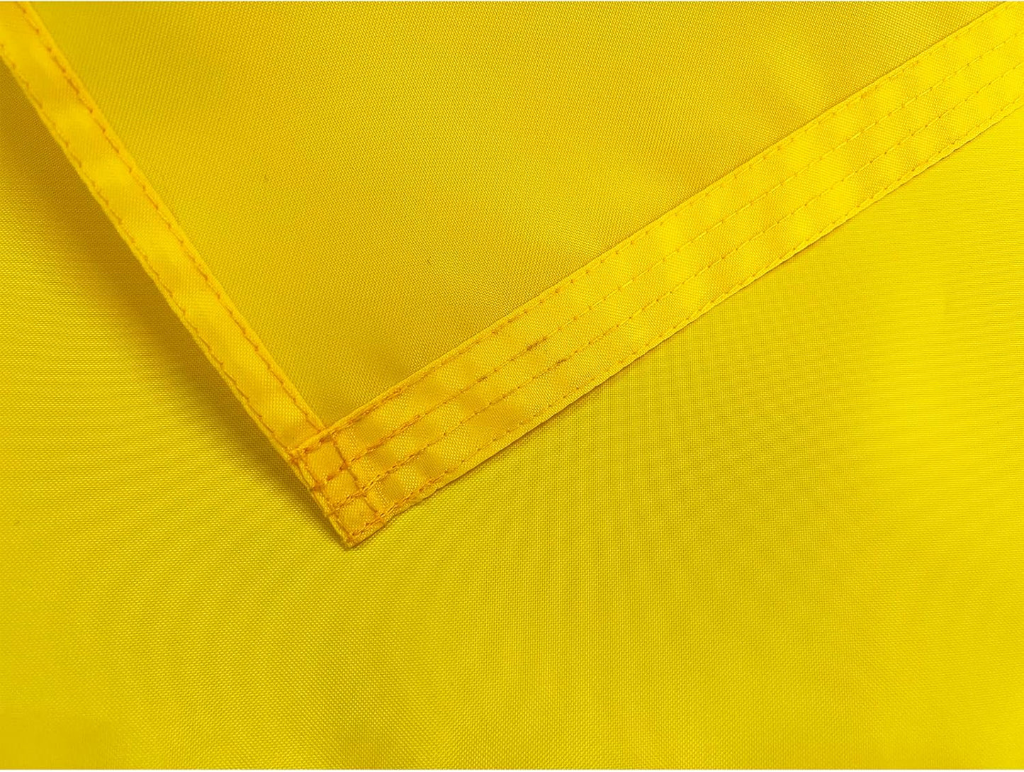 Solid Yellow Flag Blank Customizable Flags 12x18 Inch Make Your Own Custom Banner to Decorate Heavy Duty Outdoor Nylon 2 Brass Grommets