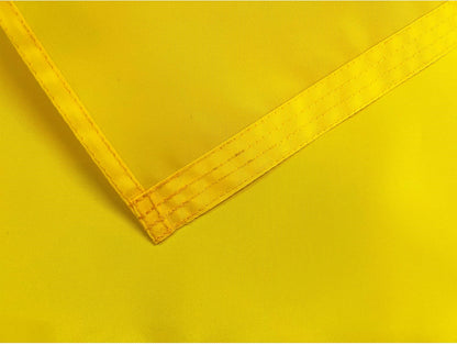 Solid Yellow Flag Blank Customizable Flags 12x18 Inch Make Your Own Custom Banner to Decorate Heavy Duty Outdoor Nylon 2 Brass Grommets