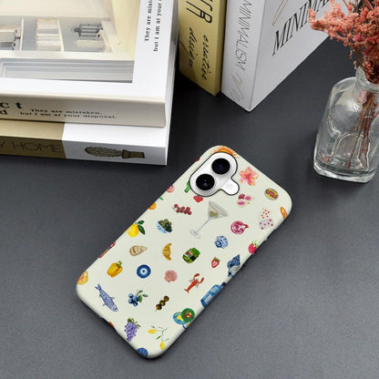 Case Compatible with iPhone 17 - Hybrid Durable Shockproof Phone Cover,Cases for Woman Girl - Lemon Fruit Flower Fish Aesthetic