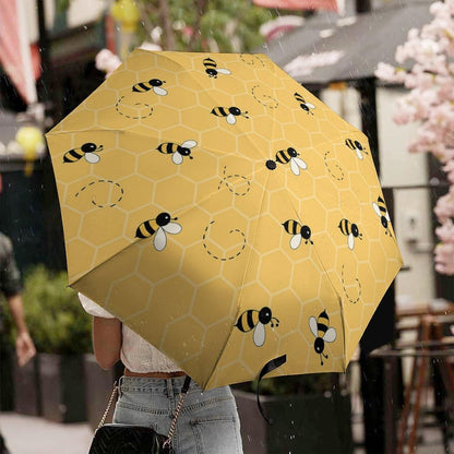 Monster Truck Car Windproof Compact Travel Auto Open/Close Folding Sun Rain Umbrella - Black Collapsible Portable