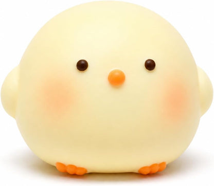 Cute Chick Squishy Toy, 1PACK Soft Slow Rising Squeeze Figure, Yellow Kawaii Animal Fidget Toy for Desk Decor, Party Favor, Small Gift, One Piece