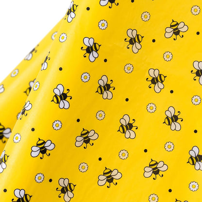 Bee Wedding Wrapping Tissue Paper - 30 Sheets 14x20 Inch Floral Bee Tissue Paper Bulk for Bridal Shower, Wedding, Birthday, Baby Shower