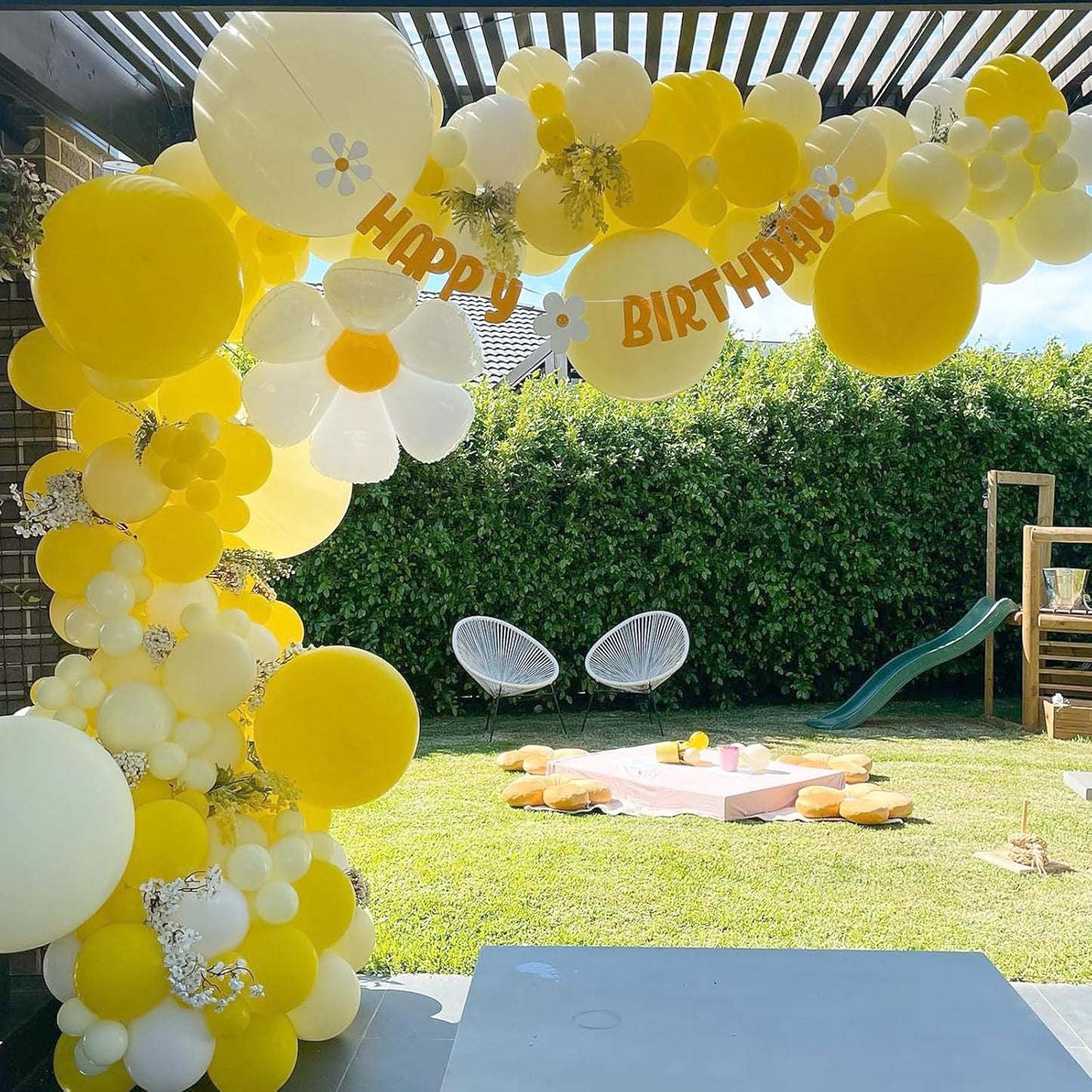 Pastel Yellow balloons 12 inch, Light Yellow Latex Balloons 50pcs Party Balloon for Gender Reveal Baby Shower Birthday Party Decorations