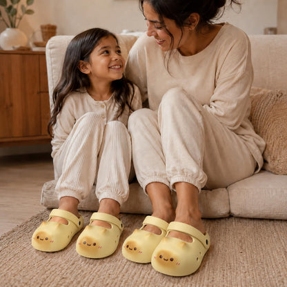 Cartoon Slippers Women Men Cute Hippo Dinosaur Cat Bunny Slides
