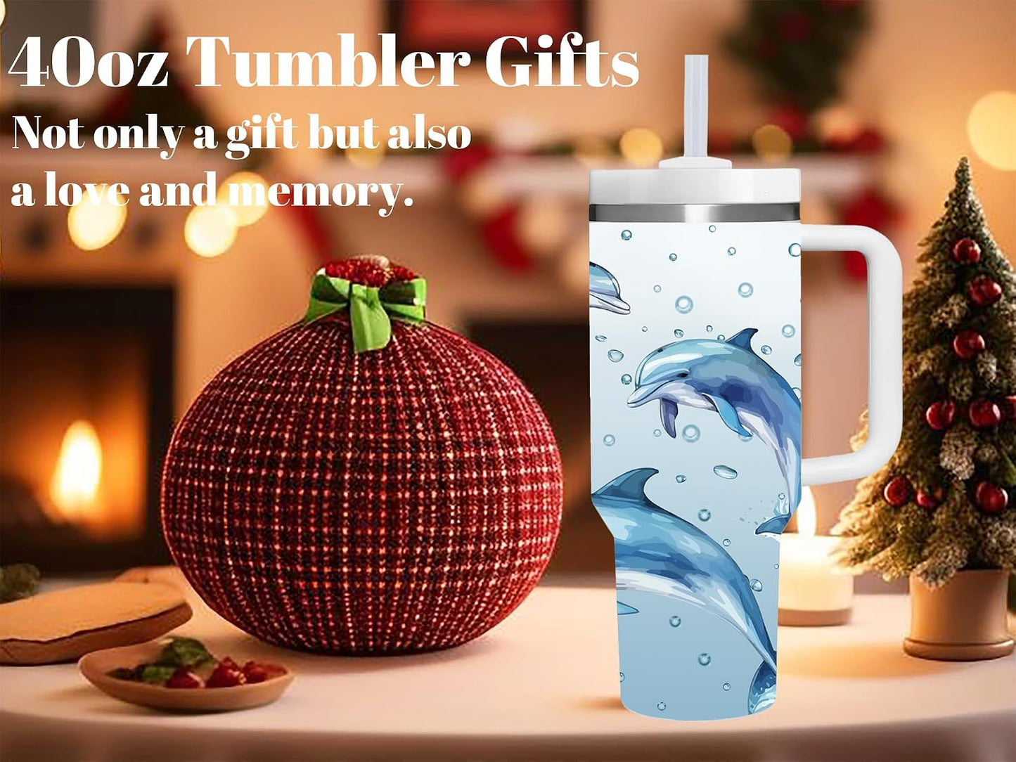 Lemon Gifts.40oz Lemon Tumbler with Handle.Lemon Lover Cup Gift.Birthday Christmas Lemons Tumblers Gift for Women Men.