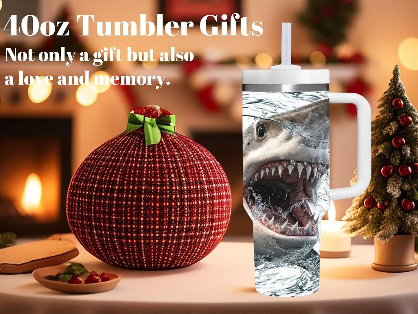 Lemon Gifts.40oz Lemon Tumbler with Handle.Lemon Lover Cup Gift.Birthday Christmas Lemons Tumblers Gift for Women Men.