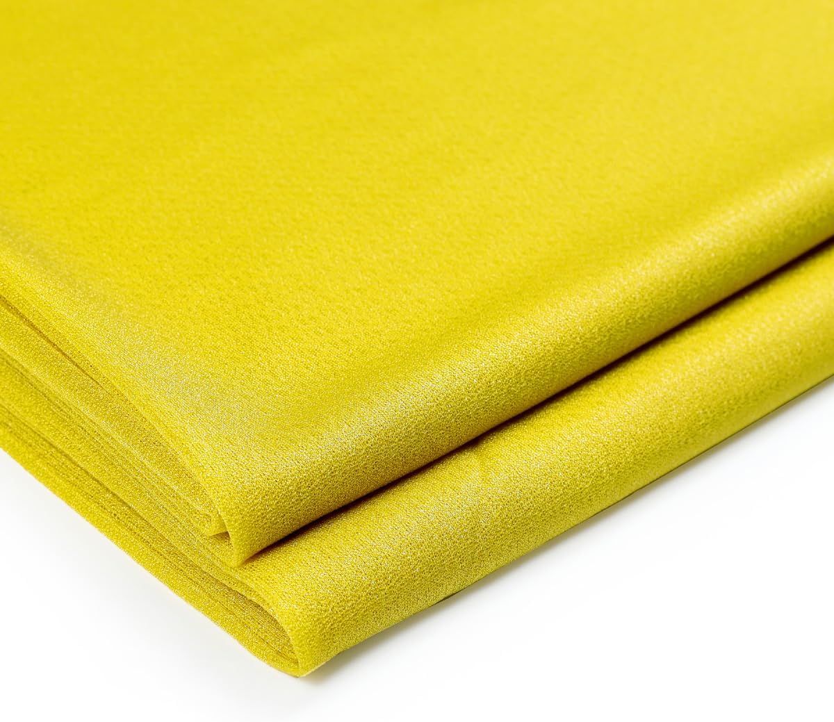 ® Pack of 2 Wedding Arch Drape Panel (30" Width x 20ft Long) Sheer Chiffon Arbor Canopy Drapery Fabric for Wedding Ceremony Reception Decoration Party Ceiling Backdrop Curtain Swag - Yellow