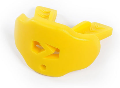 Football Mouth Guard - Adult/Youth Mouthguard with Strap - Lip/Teeth Protector Mouthpiece - No Boil - for Youth/Adults, Maximum Air Flow, for All Sports - Yellow